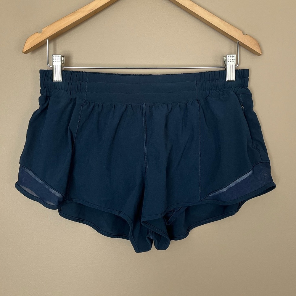 lululemon athletica Navy Athletic Running Shorts